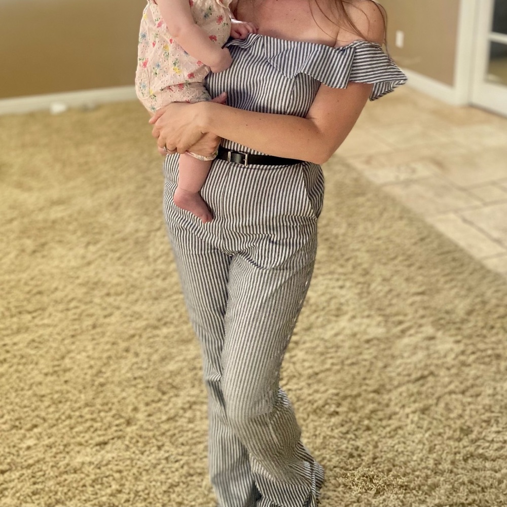 Brand new with tags BCBG jump suit. Comes with belt pictured in second photo
